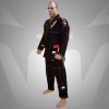 חליפת BJJ GI COMPETITOR - SINGLE WEAVE - BLACK