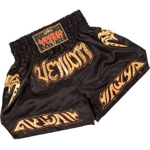 מכנס Venum Tribal Muay Thaï shorts - Black