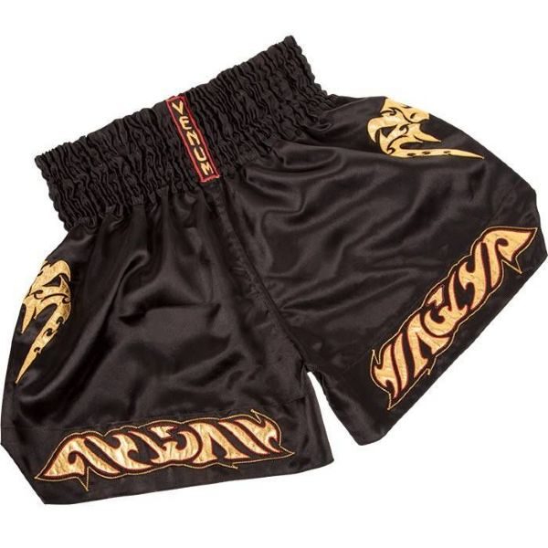 מכנס Venum Tribal Muay Thaï shorts - Black