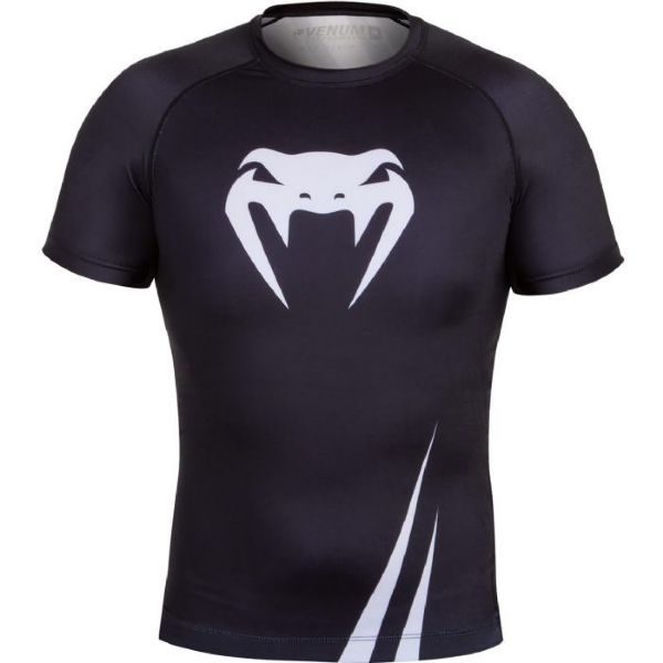 ראשגארד שרוול קצר Venum "challenger " Rashguard-Black