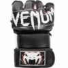 ⁦כפפות MMA ונום עור אמיתי - UNDISPUTED 2.0 - שחור לבן⁩ – תמונה ⁦2⁩