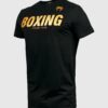 ⁦חולצת Venum Boxing VT T- shirt בשחור וזהב⁩ – תמונה ⁦2⁩