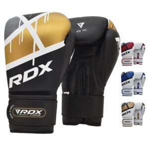 כפפות אגרוף חברת RDX שחור זהב