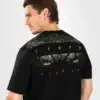 ⁦חולצת אימון  Venum Gorilla Jungle Cotton T-Shirt Black Sand⁩ – תמונה ⁦3⁩