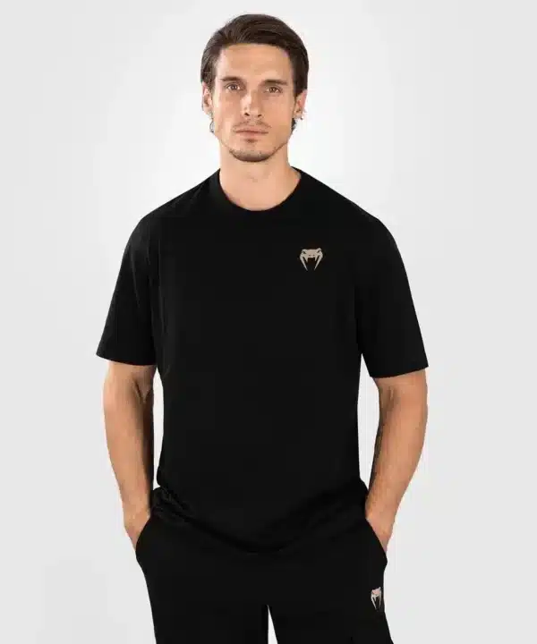חולצת אימון  Venum Gorilla Jungle Cotton T-Shirt Black Sand