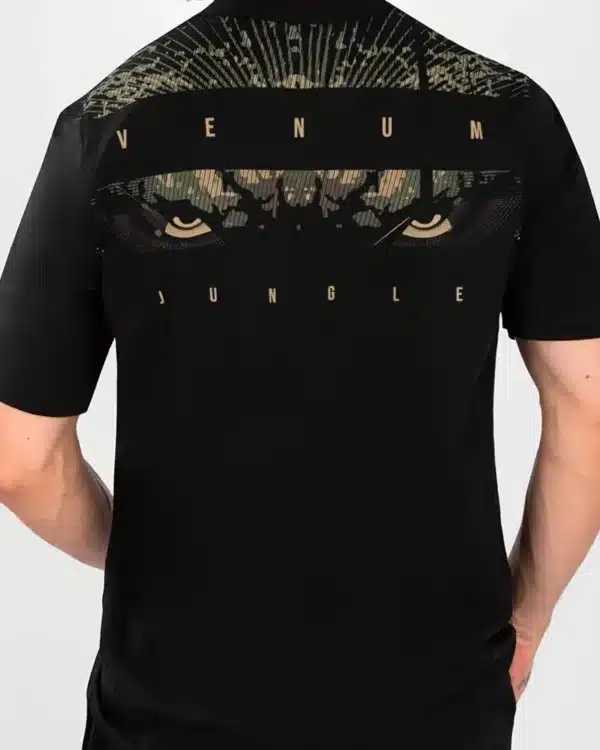 חולצת אימון  Venum Gorilla Jungle Cotton T-Shirt Black Sand