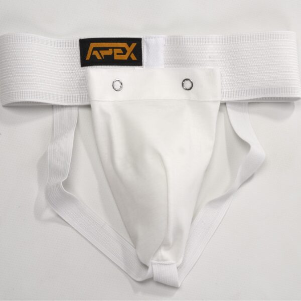 מגן אשכים לבן Apex Groin Guard לילדים ולבוגרים