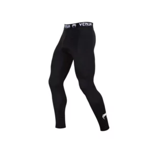 VENUM CONTENDER 2.0 COMPRESSION SPATS- טייץ שחור לבן ארוך