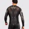 ⁦ראשגרד ונום Venum Tiger Men's Long Sleeve Rashguard - Black/Neon Orange⁩ – תמונה ⁦2⁩