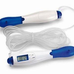 חבל קפיצה גומי דלגית מהירות מונה עם ידית skip rope