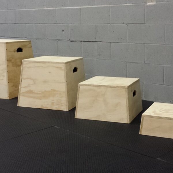 סט מדריגות פליומטריות PLYO BOX עץ