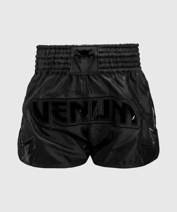 מכנס איגרוף תאילנדי Venum Inferno Muay Thai Shorts - Black/Black