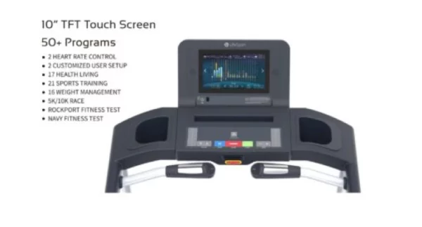 הליכון כושר מקצועי LIFESPAN TR 6000i AC עם מסך TFT TOUCH SCREEN