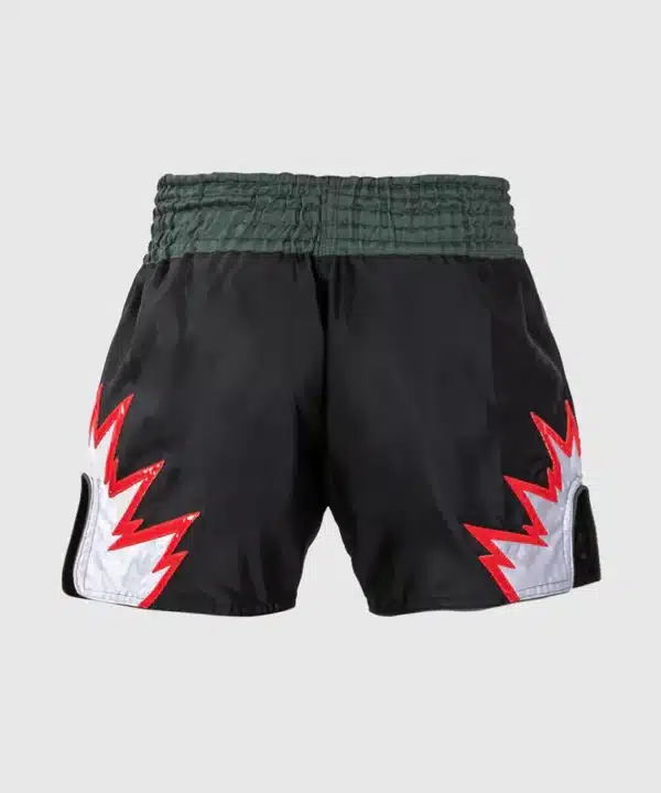 מכנס איגרוף תאילנדי Venum Inferno Muay Thai Shorts - Deep Black/Khaki