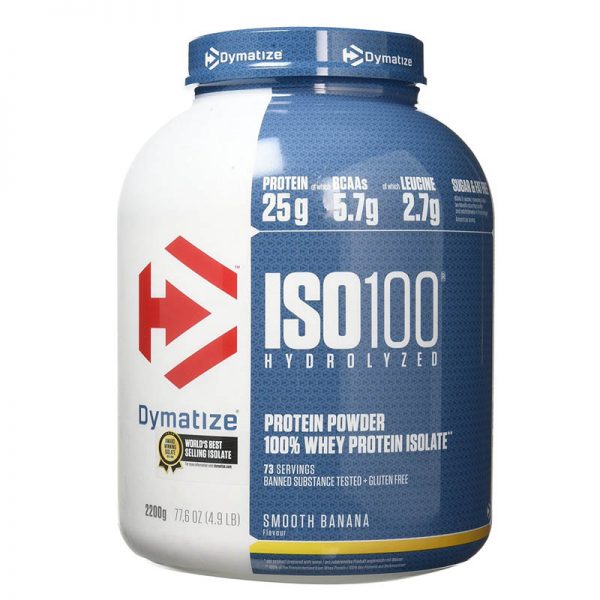 אבקת חלבון iso 100 dymatize