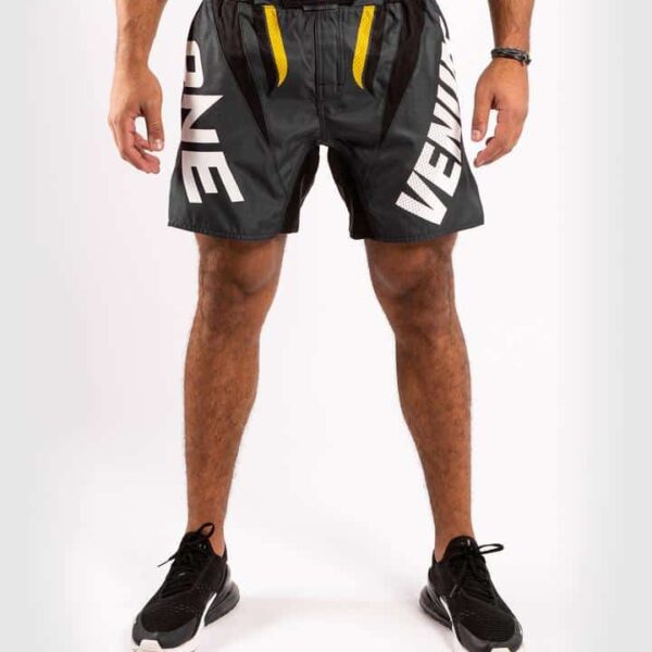 מכנסי לחימה Venum ONE FC Impact-אפור צהוב