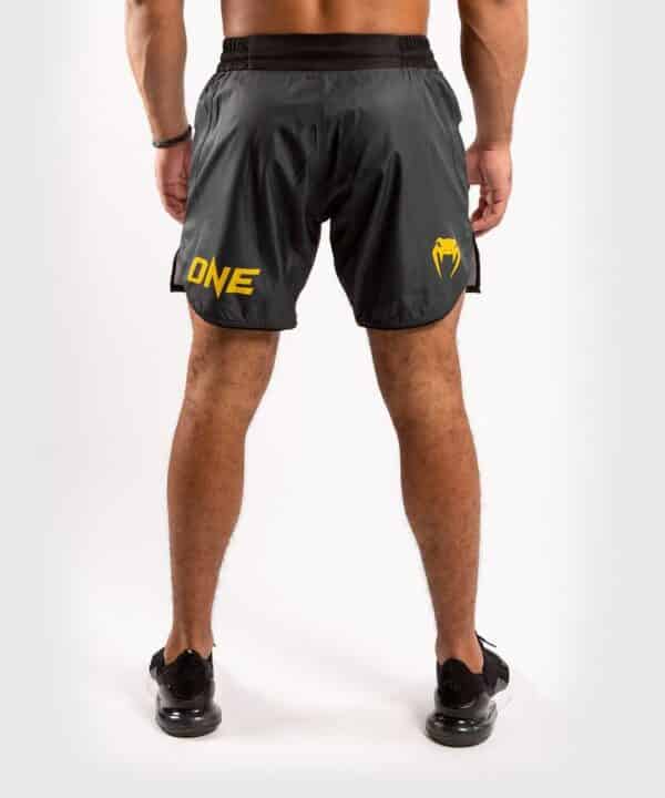 מכנסי לחימה Venum ONE FC Impact-אפור צהוב