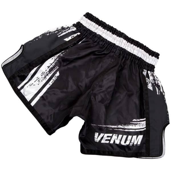 מכנס אגרוף תאילנדי  Venum Bangkok Spirit Muay Thai Short - שחור לבן