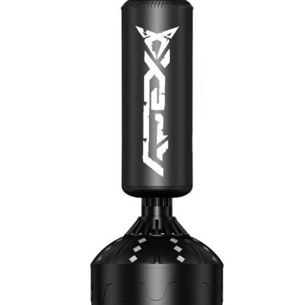 שק איגרוף עומד מקצועי Apex Vertical Punching Bag 185 ס"מ דמוי עור PU עם בסיס כבד