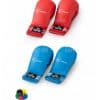 מגני ידיים כפפות קראטה DAE DO מאושר WKF - אדום/כחול