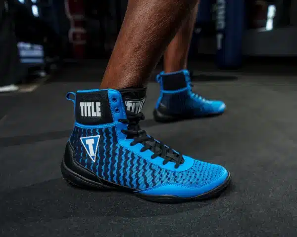 נעלי אגרוף TITLE Boxing Predator II Shoes 2.0 כחול