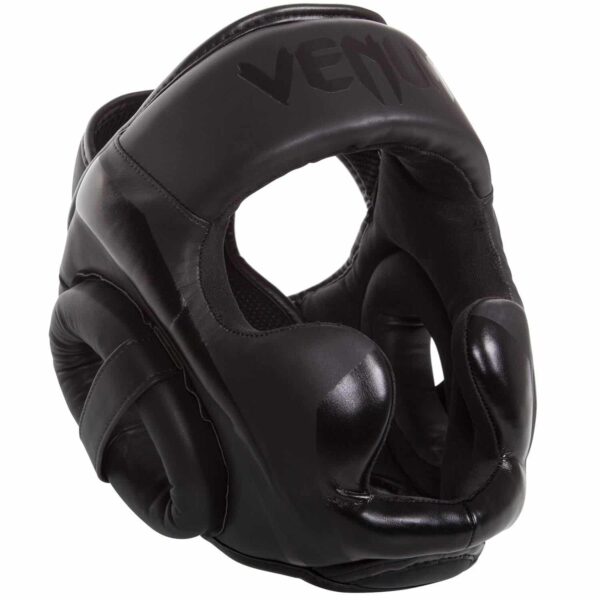 [Venum Elite Headgear] Black - מגן ראש ונום אליט שחור