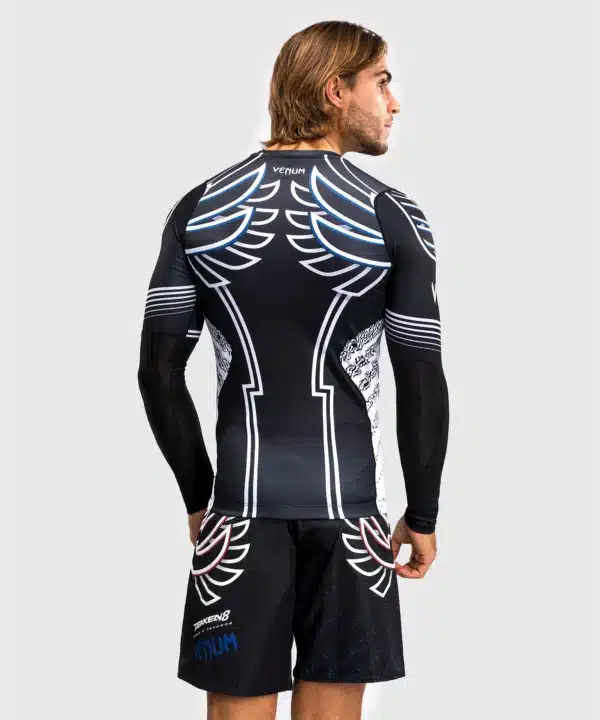 ראשגארד שרוול ארוך Venum x TEKKEN 8 - Jin Kazama Rashguard - Blue/Black/White