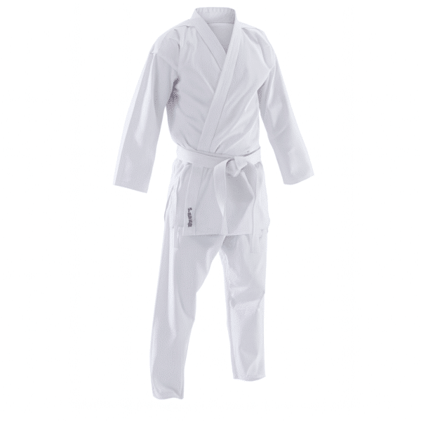 תחפושת פורים חליפה לבנה קראטה נינג'ה סמוראי לכל המידות