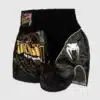 ⁦מכנס Venum Attack Muay Thaï Short - Black/Gold⁩ – תמונה ⁦3⁩