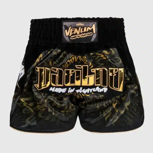 מכנס Venum Attack Muay Thaï Short - Black/Gold