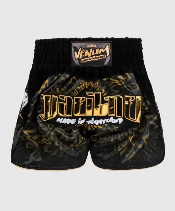 מכנס Venum Attack Muay Thaï Short - Black/Gold