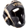 ⁦[Venum Elite Headgear] Black/Gold - מגן ראש ונום אליט שחור/זהב⁩ – תמונה ⁦2⁩