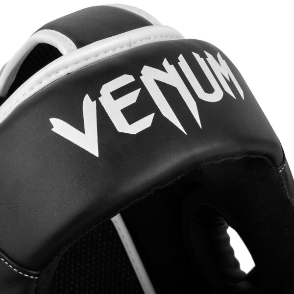 [Venum Elite Headgear] Taille Unique Black/White - מגן ראש ונום אליט ייחודי שחור/לבן