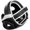 ⁦[Venum Elite Headgear] Taille Unique Black/White - מגן ראש ונום אליט ייחודי שחור/לבן⁩ – תמונה ⁦4⁩