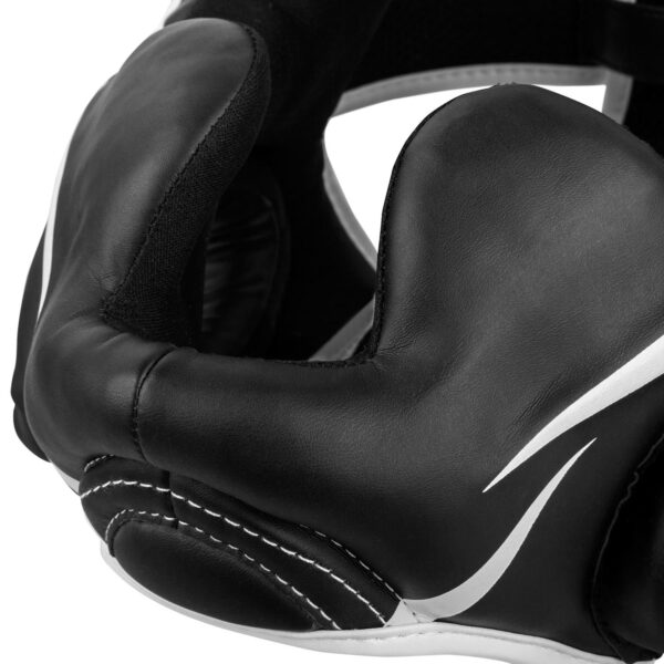 [Venum Elite Headgear] Taille Unique Black/White - מגן ראש ונום אליט ייחודי שחור/לבן