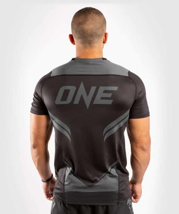 חולצת Venum ONE FC Impact Dry Tech T-Shirt - שחור שחור