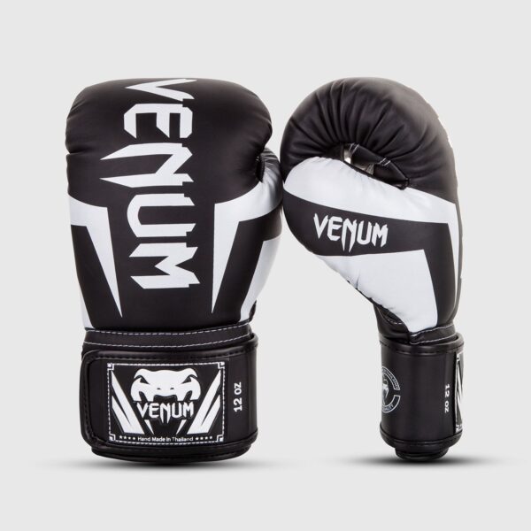 כפפות אגרוף Venum Elite Boxing Gloves שחור לבן