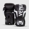 ⁦כפפות אגרוף Venum Elite Boxing Gloves שחור לבן⁩ – תמונה ⁦2⁩