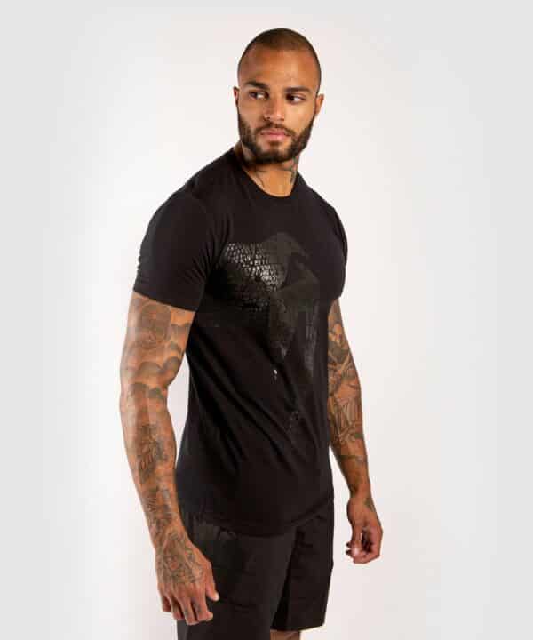[Venum Giant T-shirt] Black Matte - חולצת ונום שחור מט