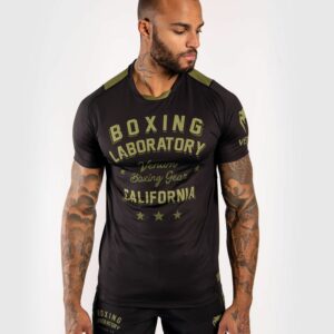 חולצת Venum Boxing Lab Dry Tech T-shirt ירוק שחור