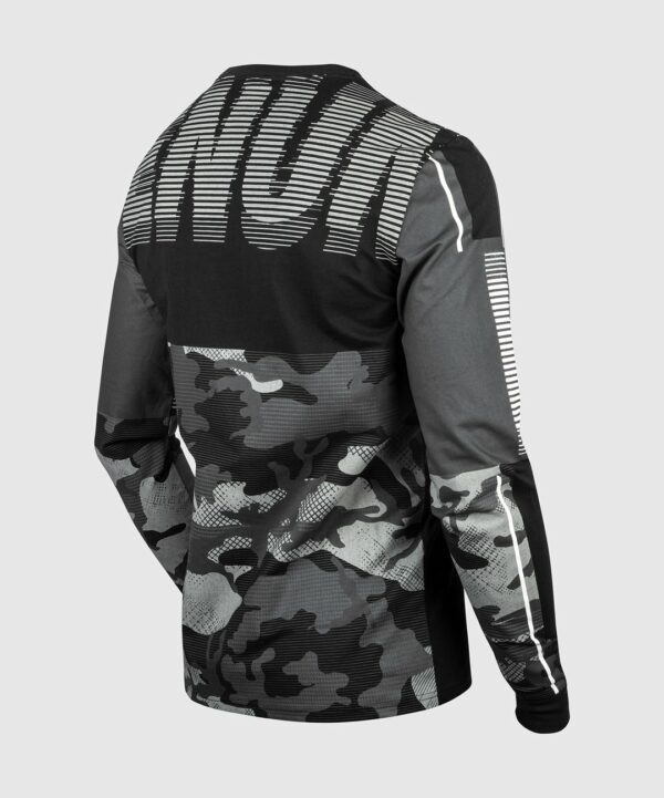 חולצת Venum Tactical T-shirt - Long Sleeves שחור אפור