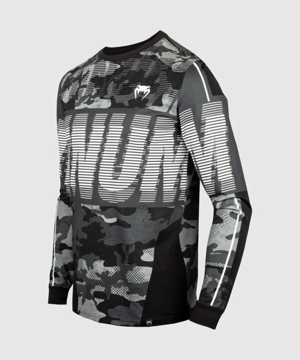חולצת Venum Tactical T-shirt - Long Sleeves שחור אפור