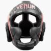 מגן ראש ונום Venum Elite Boxing Headgear - שחור ורוד זהב