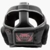 ⁦מגן ראש ונום Venum Elite Boxing Headgear - שחור ורוד זהב⁩ – תמונה ⁦3⁩