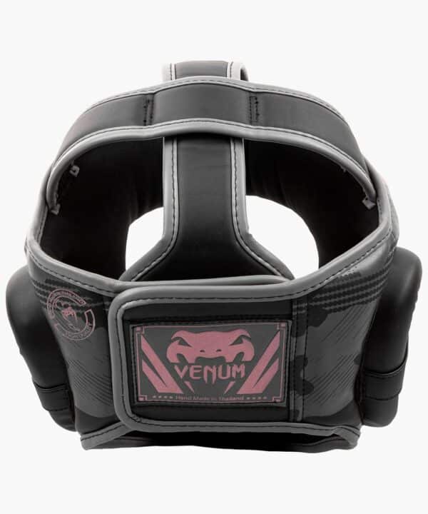 מגן ראש ונום Venum Elite Boxing Headgear - שחור ורוד זהב