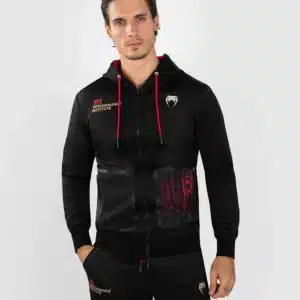 קפוצ׳ון ונום UFC שחור אדום UFC Venum Performance Institute 2.0 Men’s Zip Hoodie - Black/Red