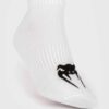 ⁦VENUM CLASSIC FOOTLET SOCK - SET OF 3 - WHITE/BLACK גרבי ונום קלאסיק סט שלישיה לבן/שחור⁩ – תמונה ⁦2⁩