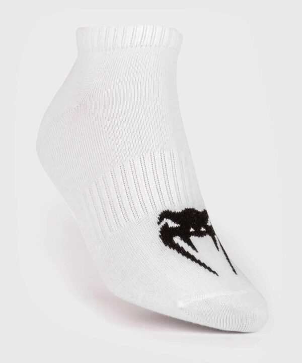 VENUM CLASSIC FOOTLET SOCK - SET OF 3 - WHITE/BLACK גרבי ונום קלאסיק סט שלישיה לבן/שחור