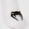 ⁦VENUM CLASSIC FOOTLET SOCK - SET OF 3 - WHITE/BLACK גרבי ונום קלאסיק סט שלישיה לבן/שחור⁩ – תמונה ⁦3⁩