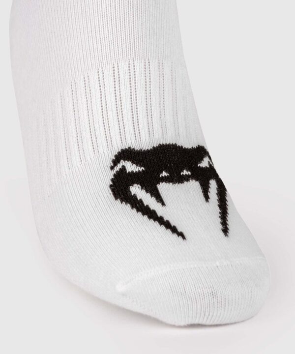 VENUM CLASSIC FOOTLET SOCK - SET OF 3 - WHITE/BLACK גרבי ונום קלאסיק סט שלישיה לבן/שחור